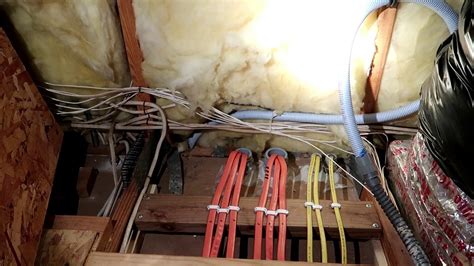 junction box conduit nm-b ceiling|nm cable running inside conduit.